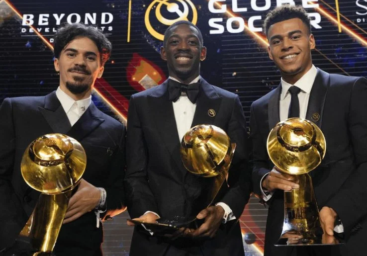 Globe Soccer Awards: Lamine Yamal Penyerang Terbaik, Ousmane Dembele Tutup 2025 dengan hat-trick Penghargaan