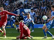 Hasil Pertandingan: Gagal Pangkas Jarak, Liverpool Tumbang 1-2 di Markas Brighton