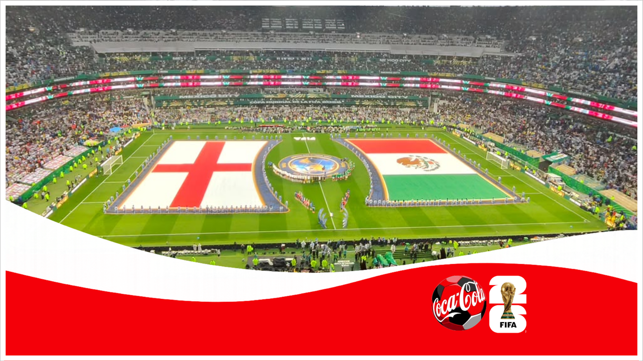 FIFA World Cup 2026 Bersama Coca-Cola: 'Beribadah' di Kuil Sepak Bola, Estadio Cioudad de Mexico