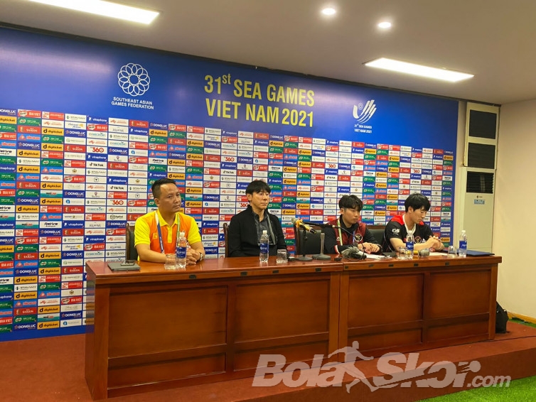 Timnas U-23 0-3 Vietnam, Shin Tae-yong Kehabisan Kata-Kata