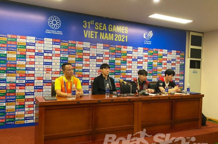 Timnas U-23 0-3 Vietnam, Shin Tae-yong Kehabisan Kata-Kata