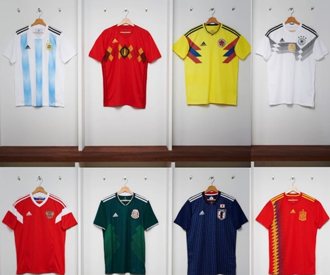 Jelang Piala Dunia 2018, Adidas Rilis Jersey Anyar Bernuansa Klasik