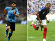 Perempat Final Piala Dunia 2018: 3 Duel Kunci Laga Uruguay Vs Prancis