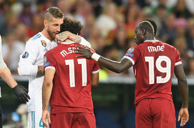 Misteri Selebrasi Gol Mohamed Salah yang Mirip Sergio Ramos