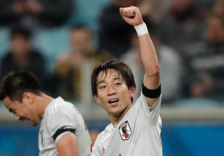 Koji Miyoshi, Talenta Kawasaki Frontale Pencetak 2 Gol ke Gawang Uruguay