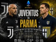 Prediksi Skor dan Link Live Streaming Juventus vs Parma: Laga Kandang Pertama Il Bianconeri