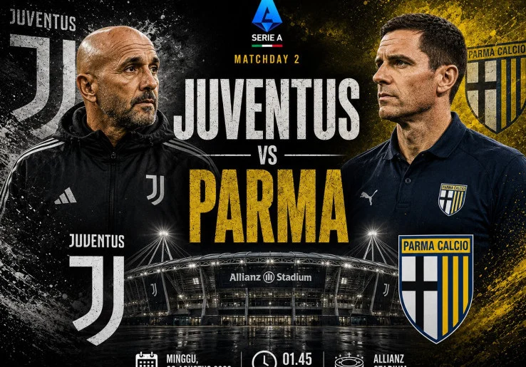 Prediksi Skor dan Link Live Streaming Juventus vs Parma: Laga Kandang Pertama Il Bianconeri