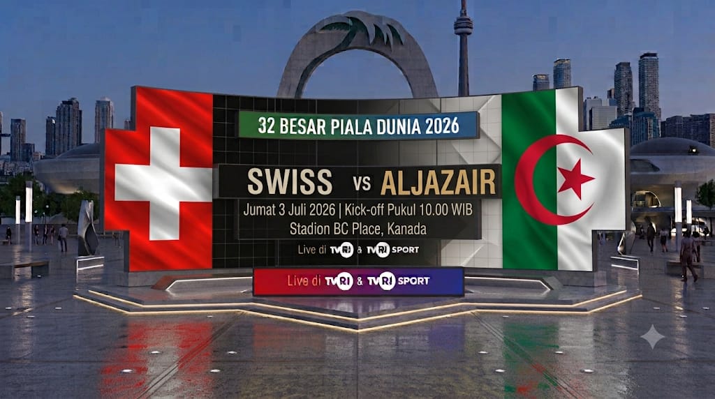 Prediksi dan Statistik Swiss vs Aljazair: Tim Rubah Gurun Bisa Buat Kejutan