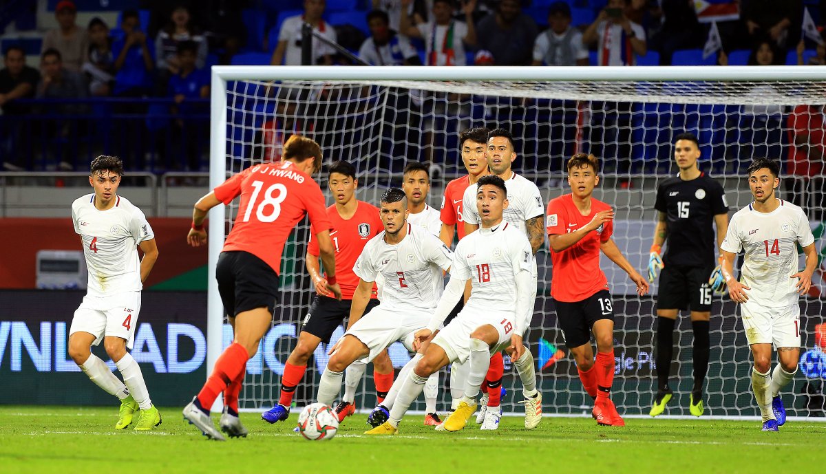 Piala Asia 2019: Bek Timnas Filipina Bangga Hanya Kalah Tipis dari Korea Selatan