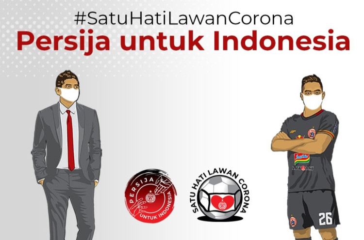 Persija Jakarta Lakukan Penggalangan Dana untuk Lawan Virus Corona