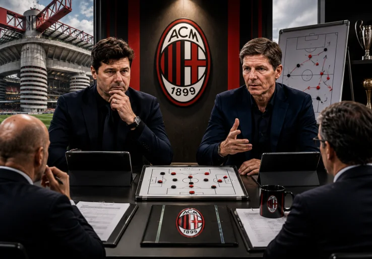 Calon Pelatih AC Milan Mengerucut ke Dua Nama