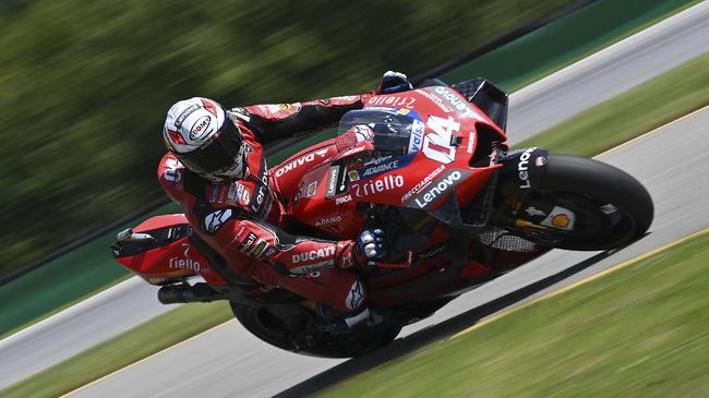 Andrea Dovizioso Tak Mau Kecolongan di MotoGP Aragon