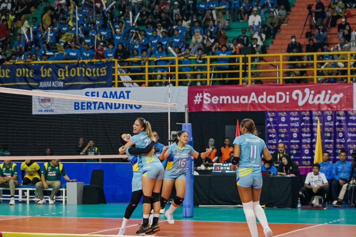 Bandung bjb Tandamata Dekati Puncak Klasemen Sementara Usai Gilas Jakarta Popsivo Polwan
