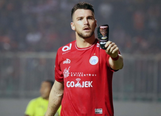 Marko Simic Dihukum Larangan 4 Laga Plus Denda, Manajemen Persija Jakarta Bereaksi
