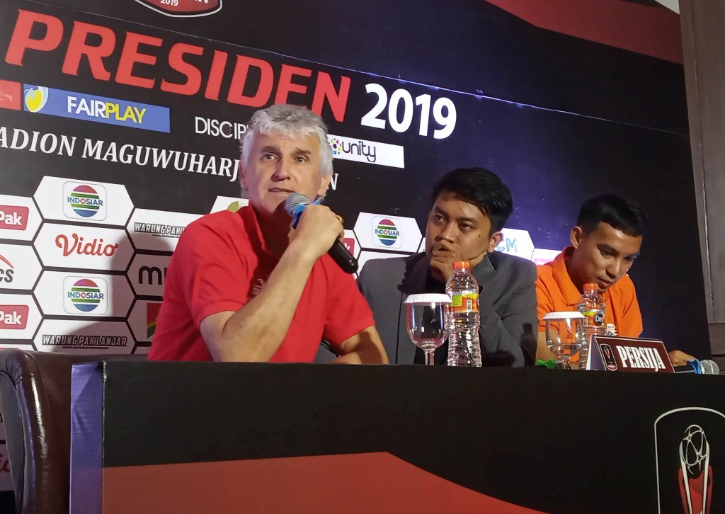 Berhitung untuk Piala AFC, Pelatih Persija Tak Turunkan Skuat Terbaik Kontra Borneo FC