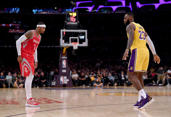 LeBron James Komentari Rumor Carmelo Anthony Gabung Lakers