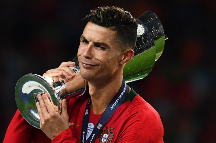 Cristiano Ronaldo Juara UEFA Nations League, Warganet Nyinyir Lionel Messi