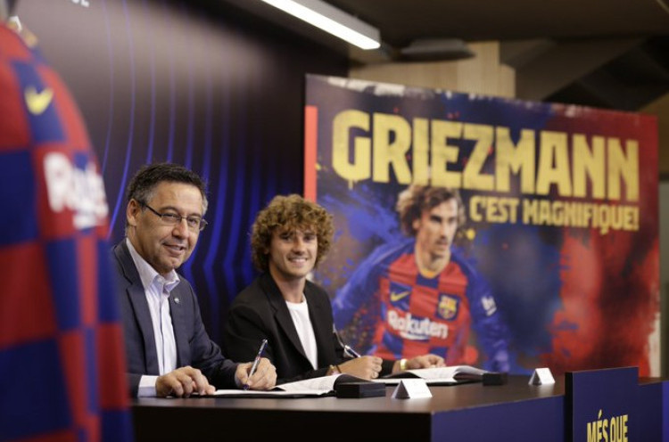 Atletico Madrid Punya Bukti Barcelona Curang soal Transfer Antoine Griezmann