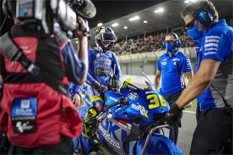 Joan Mir Bagai Melihat Rudal di MotoGP Qatar