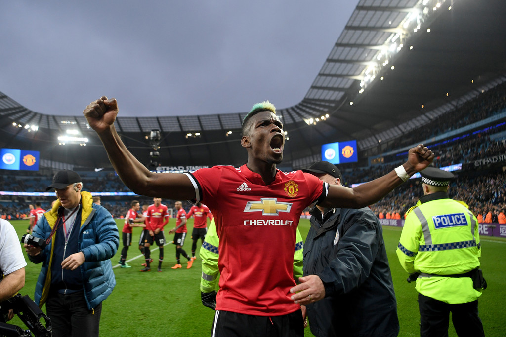 Paul Pogba Buktikan Kelayakan Banderol Mahal dengan Dua Golnya ke Gawang Man City