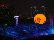 SEA Games 2021: Stadion My Dinh Mulai Dipadati Pengunjung Jelang Acara Pembukaan