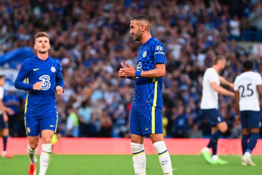Chelsea Tahan Imbang Tottenham, Hakim Ziyech Cetak Dua Gol