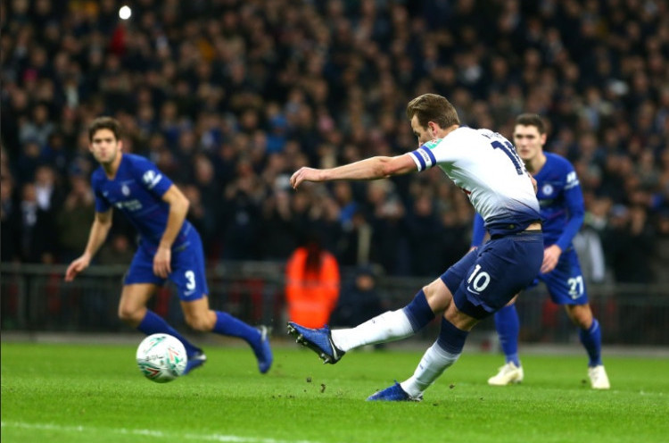 Tottenham 1-0 Chelsea, Harry Kane Lewati Rekor Gol Legenda Spurs