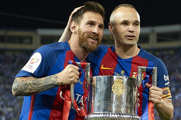 Iniesta Ungkap Harapan untuk Messi