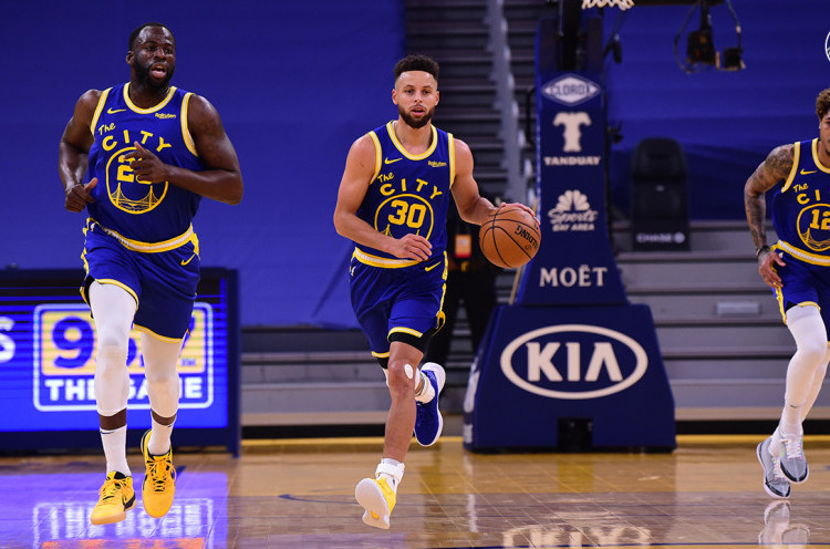 Hasil NBA: 40 Poin Stephen Curry Menangkan Warriors