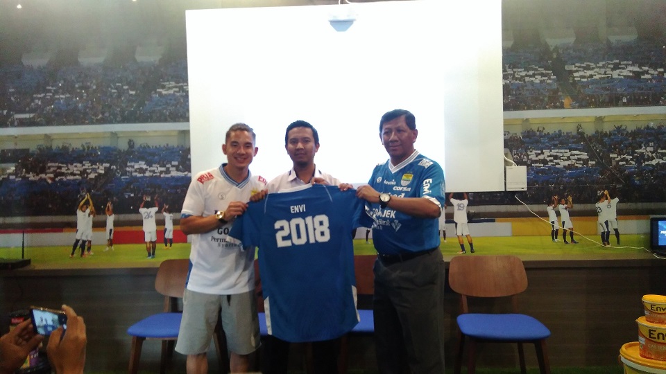 Persib Kembali Perpanjang Kerja Sama dengan Sponsor Musim Lalu