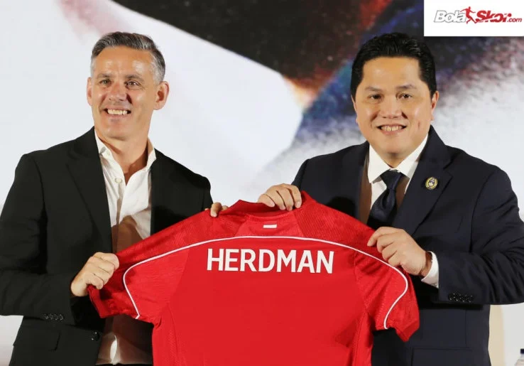 PSSI Resmi Perkenalkan John Herdman sebagai Pelatih Timnas Indonesia