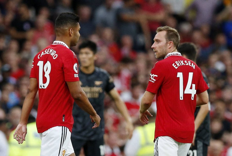 Masih Tahap Pendekatan, Eriksen Sudah Nyaman dengan Casemiro