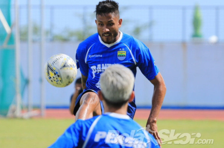 Striker Persib Wander Luiz Siap Uji Kekuatan Hadapi TIRA-Persikabo