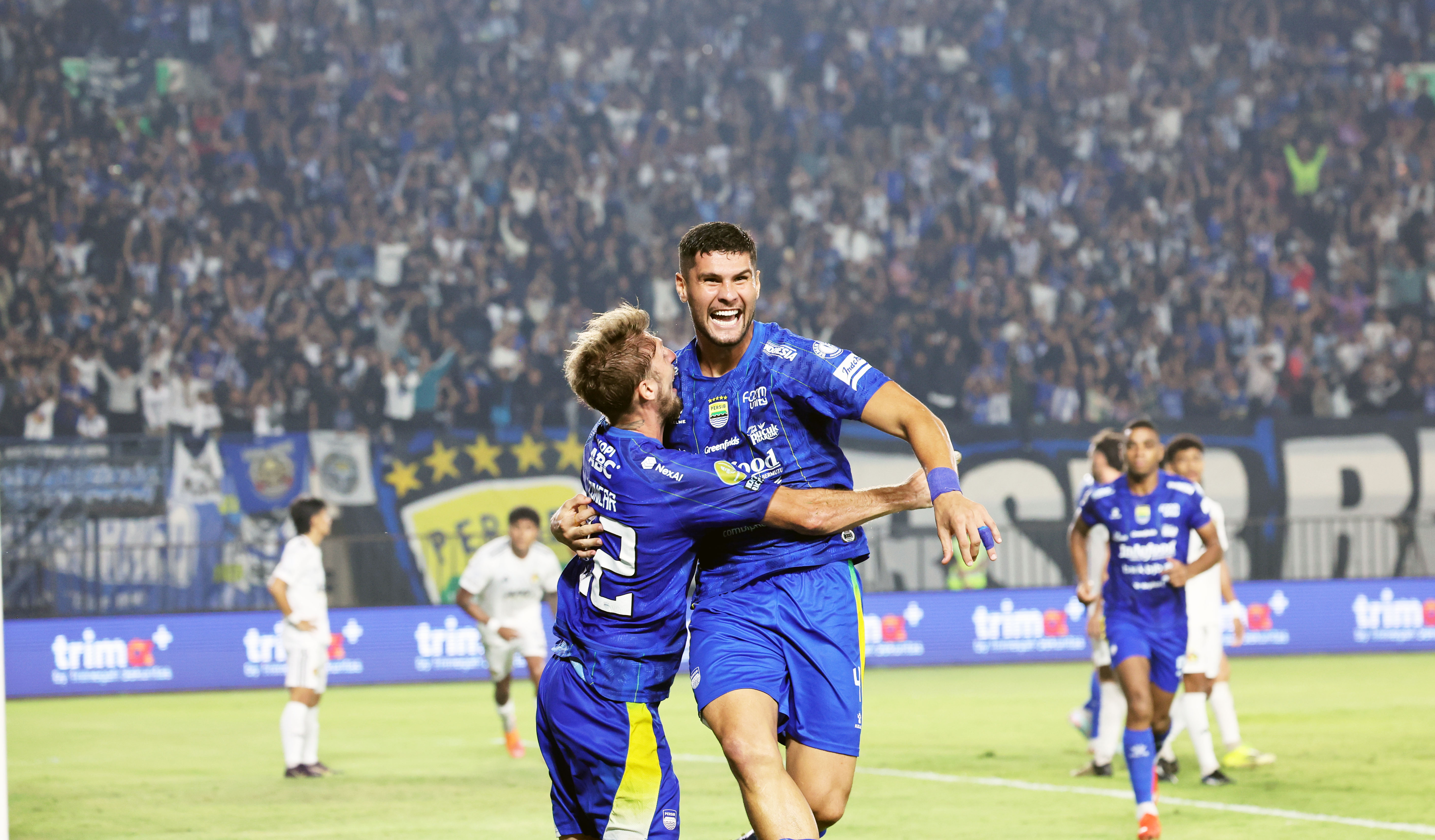 Persib Bandung menang 1-0 atas Persik. (Media Persib)