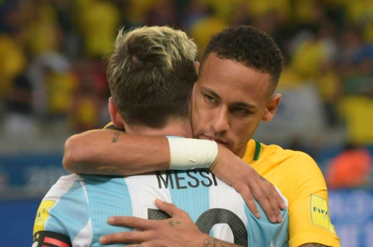 Final Copa America 2021: Hubungan Pertemanan Messi-Neymar Dipertaruhkan