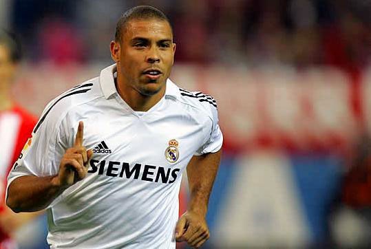 Ronaldo Nazario Jadi Pencetak Gol Tercepat di Derby Madrid
