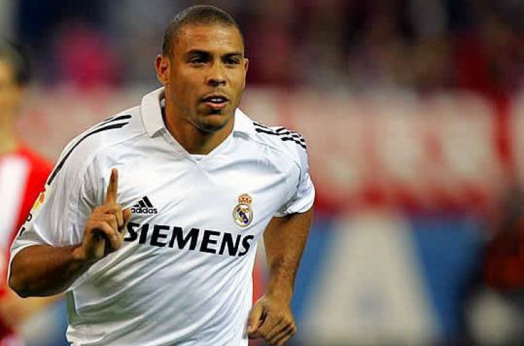 Ronaldo Nazario Jadi Pencetak Gol Tercepat di Derby Madrid