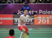 Jonatan Christie Kalah, Indonesia Tertinggal dari China pada Final Bulu Tangkis Asian Games 2018