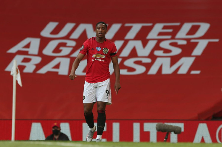 Anthony Martial Putus Penantian Tujuh Tahun Manchester United