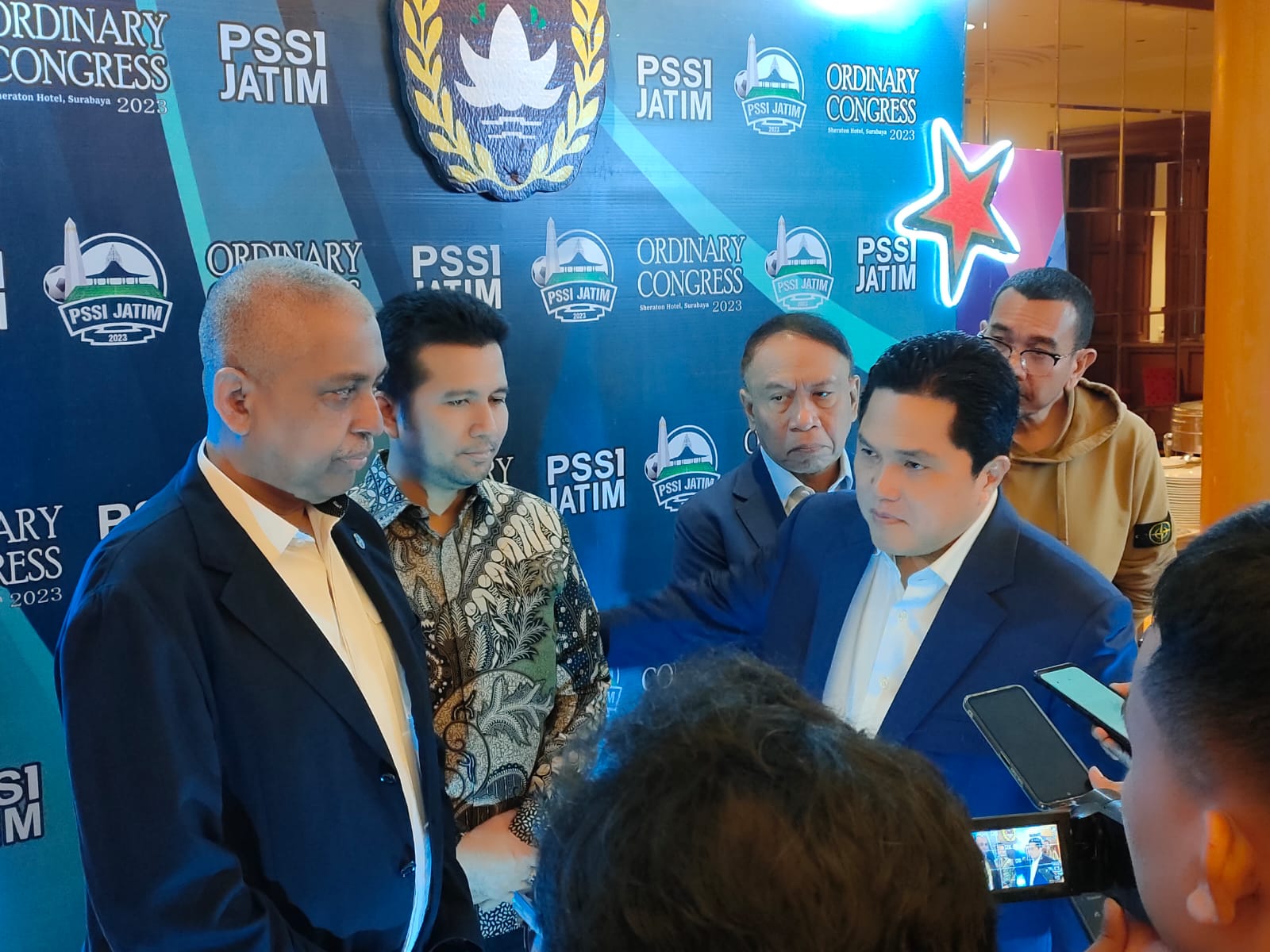 Wagub Jatim Janjikan Sepak Bola Tampil di PON 2024, Keberhasilan Timnas di SEA Games Disinggung