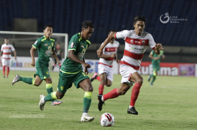 Piala Menpora 2021: Madura United Dilibas Persebaya, PSS Kontra Persela Imbang