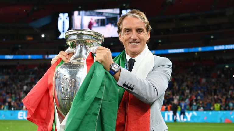 Roberto Mancini Ungkap Resep Kesuksesan Italia di Piala Eropa 2020