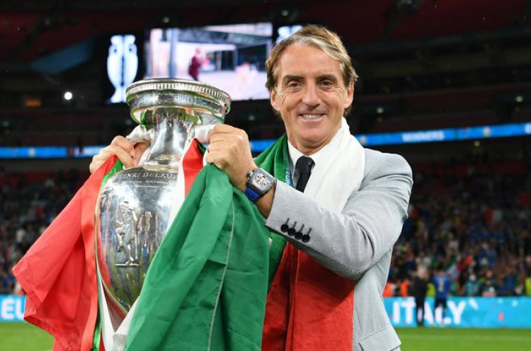 Roberto Mancini Ungkap Resep Kesuksesan Italia di Piala Eropa 2020