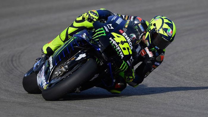FP1 MotoGP San Marino: Yamaha Dominan, Rossi Melempem
