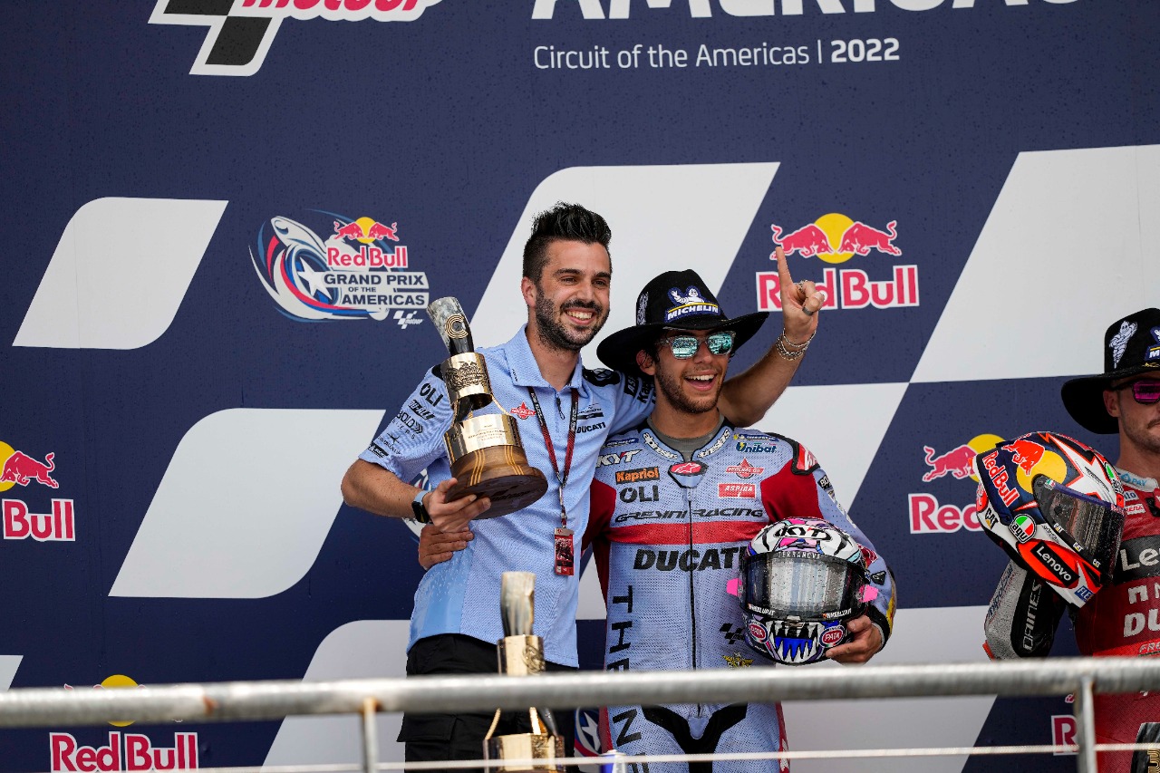 Rajai MotoGP Amerika 2022, Enea Bastianini Bikin Bangga Indonesia