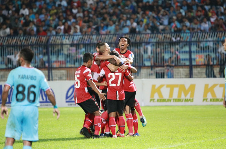 Persela Lamongan 1-5 Madura United: Sapeh Kerrab Rusak Keangkeran Surajaya di Liga 1