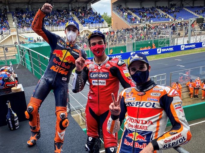 7 Fakta Menarik MotoGP Prancis: Torehan Apik Danilo Petrucci, Alex Marquez, dan Pol Espargaro