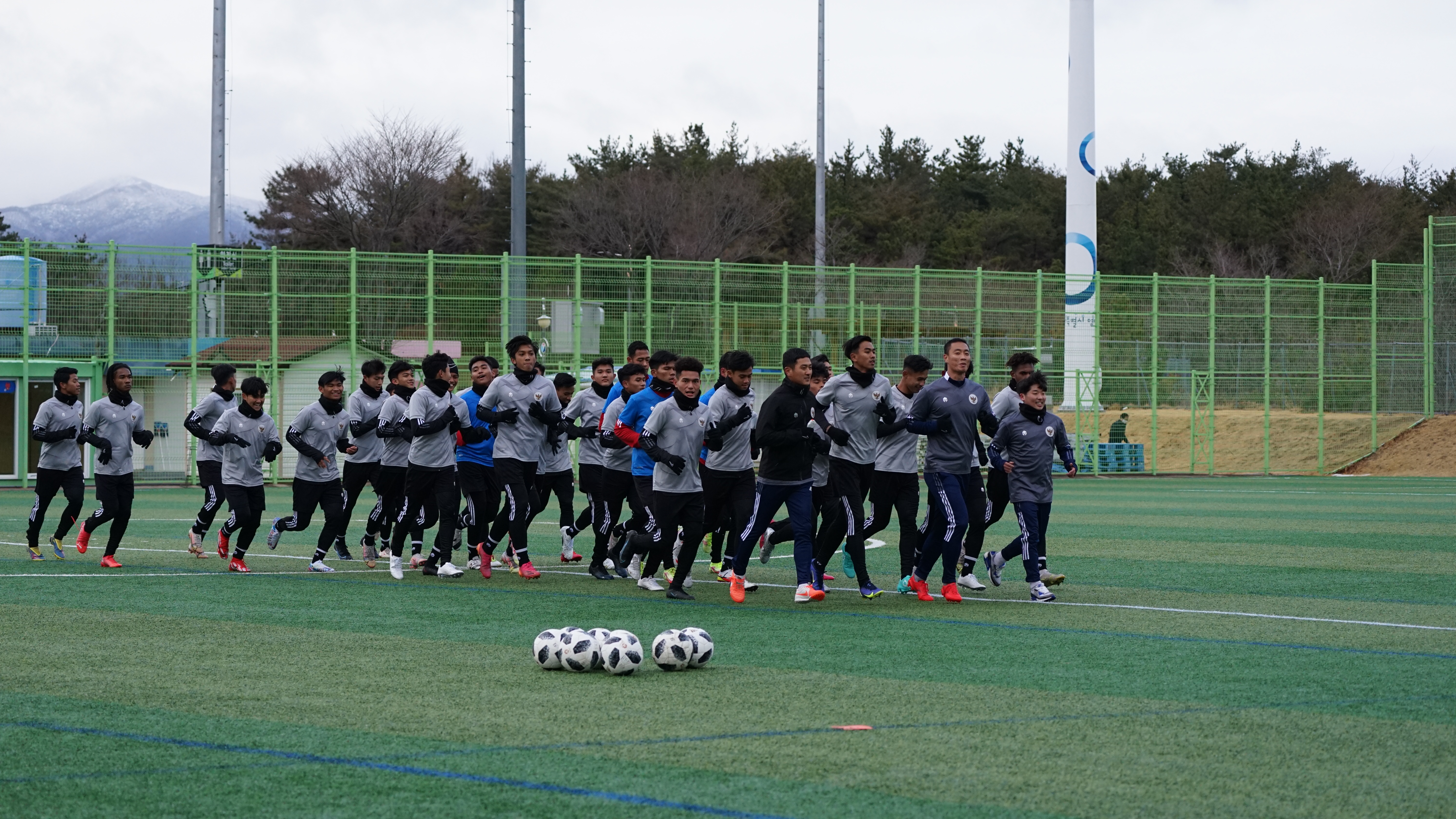 Cuaca Dingin Tak Jadi Hambatan bagi Timnas Indonesia U-19