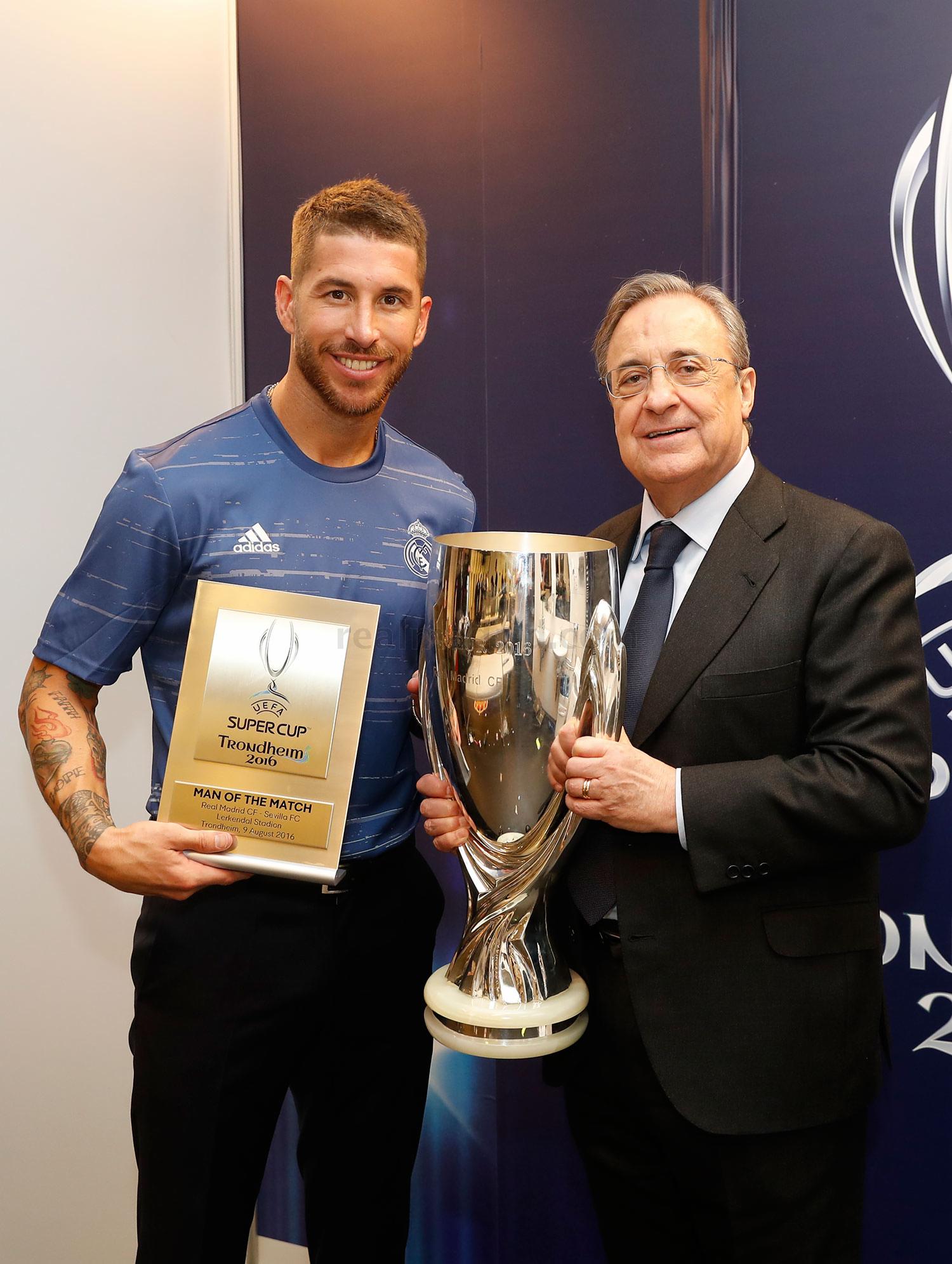 Sergio Ramos, MVP Final Piala Super Eropa