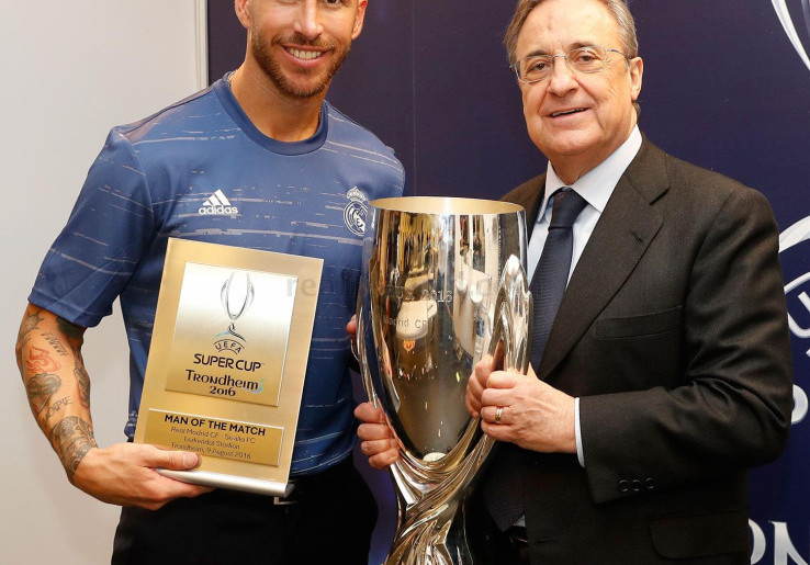 Sergio Ramos, MVP Final Piala Super Eropa